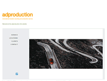 Tablet Screenshot of adproduction.info